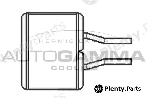 Autogamma 104879 — Heat Exchanger, interior heating