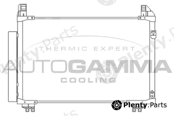 Autogamma 105831 — Condenser, air conditioning
