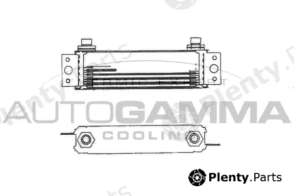 Autogamma 101520 — Oil Cooler, engine oil