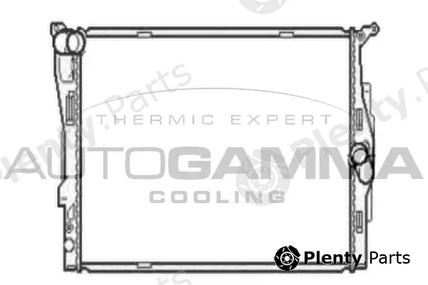 Autogamma 104617 — Radiator, engine cooling