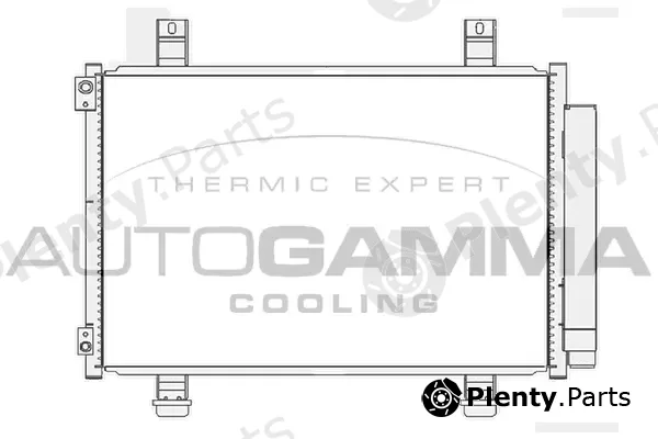 Autogamma 105478 — Condenser, air conditioning