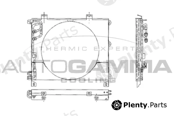 Autogamma 102613 — Condenser, air conditioning