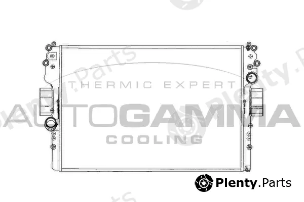 Autogamma 103561 — Radiator, engine cooling