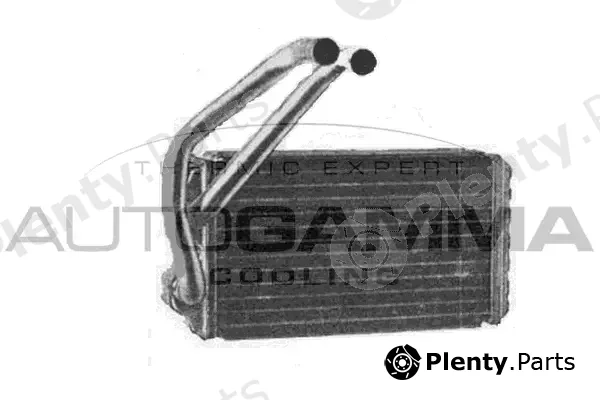 Autogamma 104075 — Heat Exchanger, interior heating