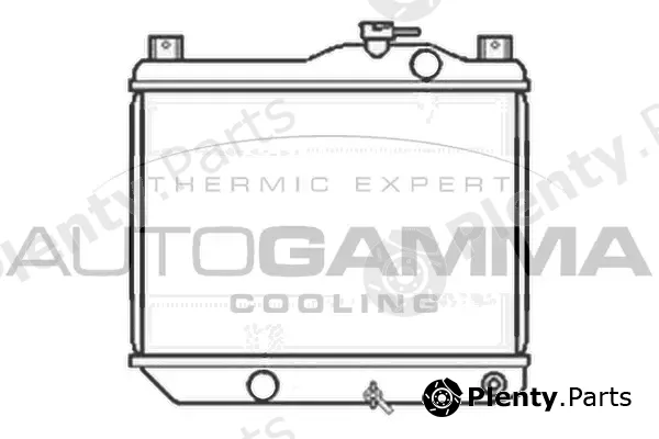 Autogamma 101032 — Radiator, engine cooling
