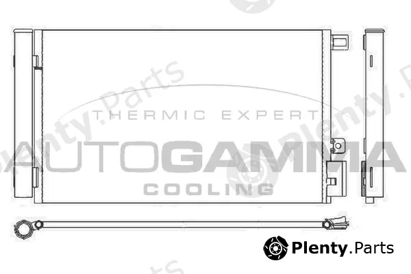Autogamma 107291 — Condenser, air conditioning
