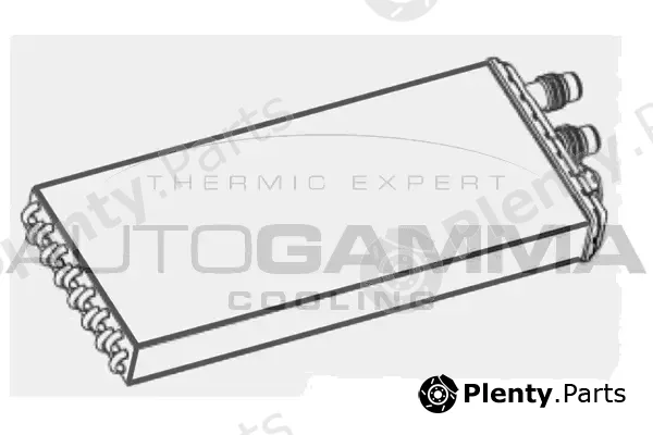 Autogamma 105730 — Heat Exchanger, interior heating