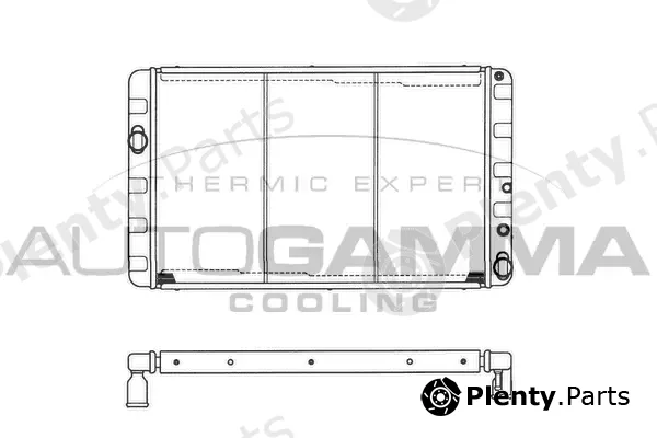 Autogamma 103261 — Radiator, engine cooling