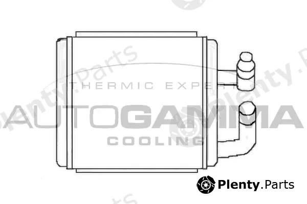 Autogamma 105745 — Heat Exchanger, interior heating