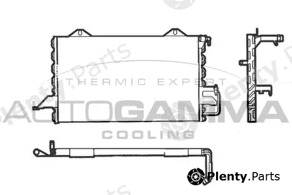 Autogamma 101832 — Condenser, air conditioning