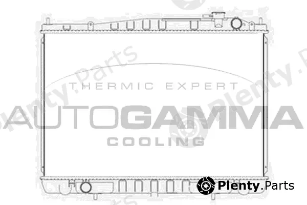 Autogamma 105482 — Radiator, engine cooling