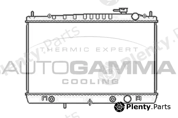 Autogamma 104296 — Radiator, engine cooling