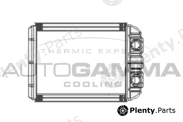 Autogamma 104237 — Heat Exchanger, interior heating