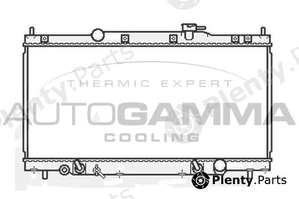 Autogamma 107023 — Radiator, engine cooling