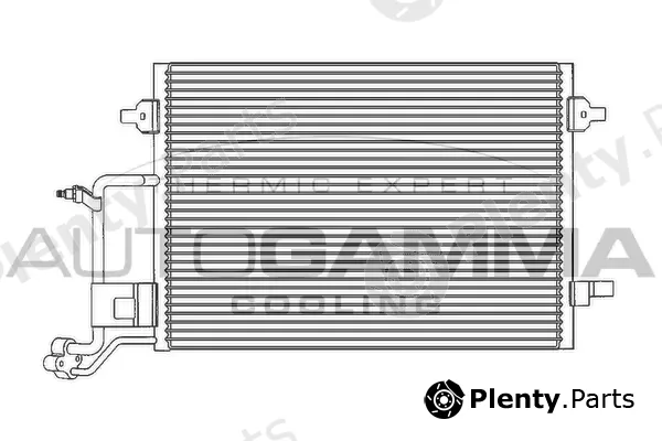 Autogamma 102602 — Condenser, air conditioning