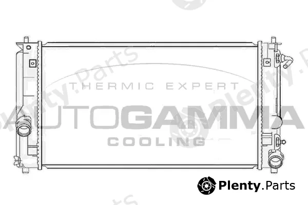 Autogamma 105766 — Radiator, engine cooling