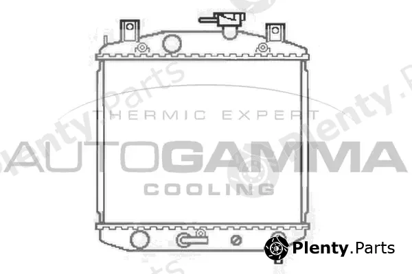Autogamma 103906 — Radiator, engine cooling