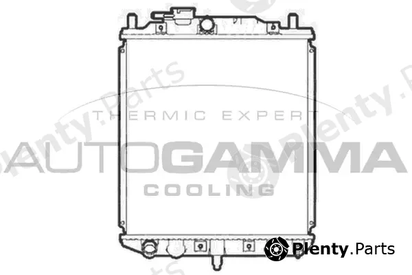 Autogamma 103909 — Radiator, engine cooling