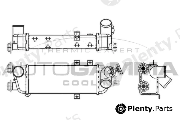 Autogamma 107104 — Charge Air Cooler