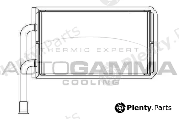 Autogamma 103431 — Heat Exchanger, interior heating