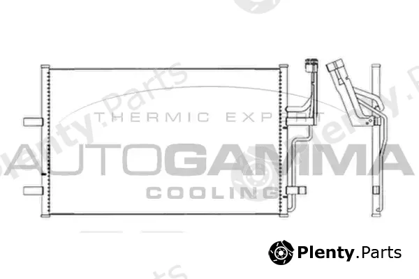 Autogamma 103622 — Condenser, air conditioning