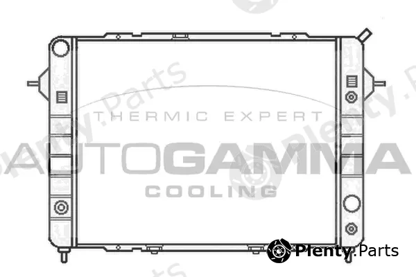 Autogamma 102243 — Radiator, engine cooling