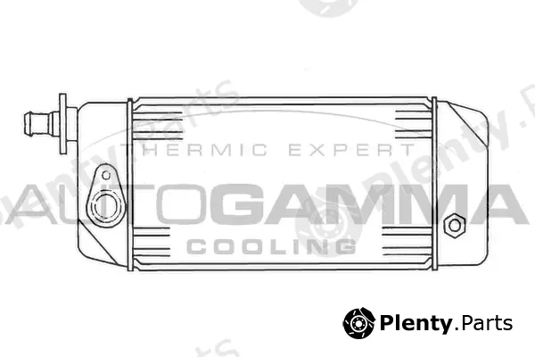 Autogamma 101892 — Oil Cooler, engine oil