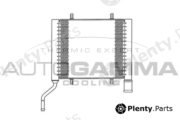 Autogamma 103168 — Oil Cooler, engine oil