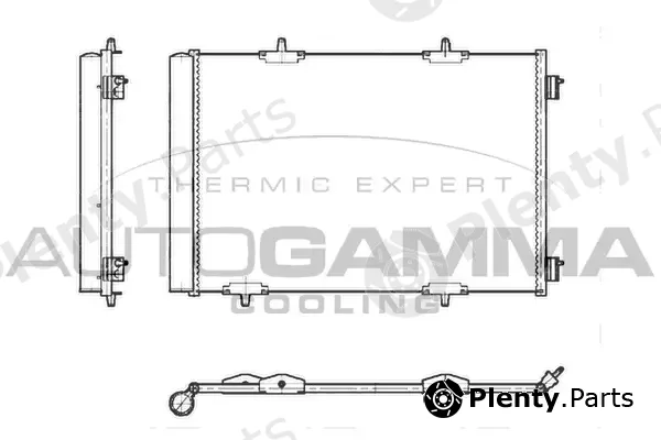 Autogamma 103972 — Condenser, air conditioning