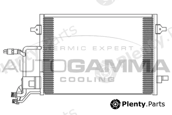 Autogamma 102420 — Condenser, air conditioning