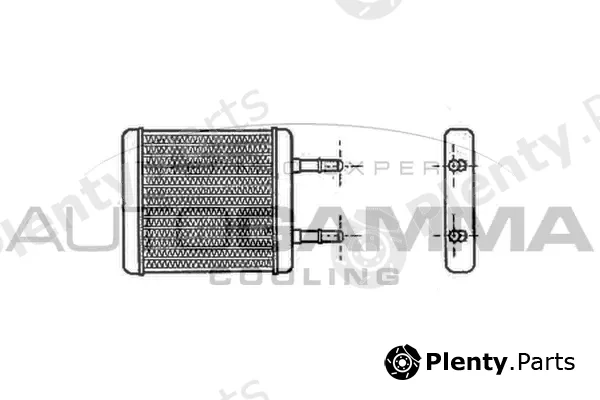 Autogamma 102445 — Heat Exchanger, interior heating