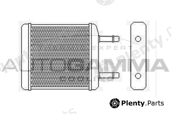 Autogamma 103647 — Heat Exchanger, interior heating