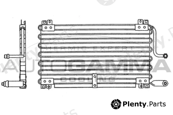 Autogamma 101794 — Condenser, air conditioning