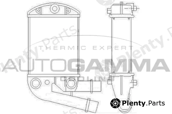 Autogamma 103414 — Charge Air Cooler