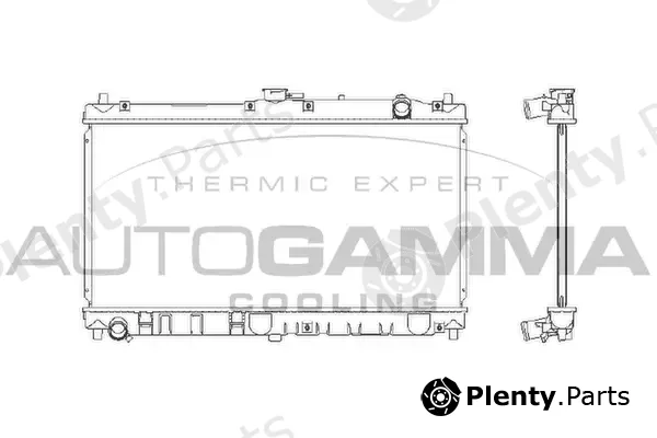 Autogamma 103152 — Radiator, engine cooling
