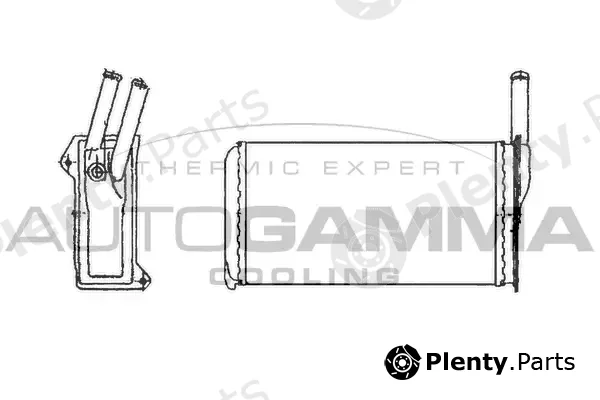 Autogamma 101619 — Heat Exchanger, interior heating