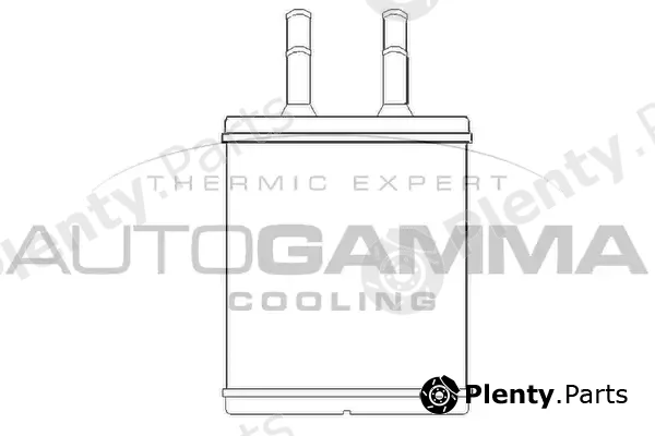 Autogamma 105275 — Heat Exchanger, interior heating