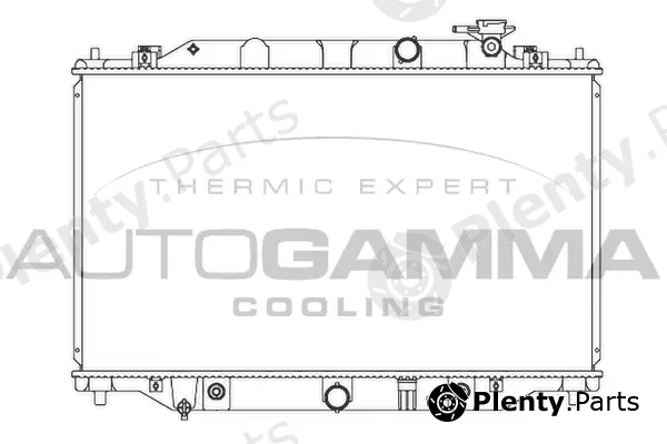 Autogamma 107349 — Radiator, engine cooling