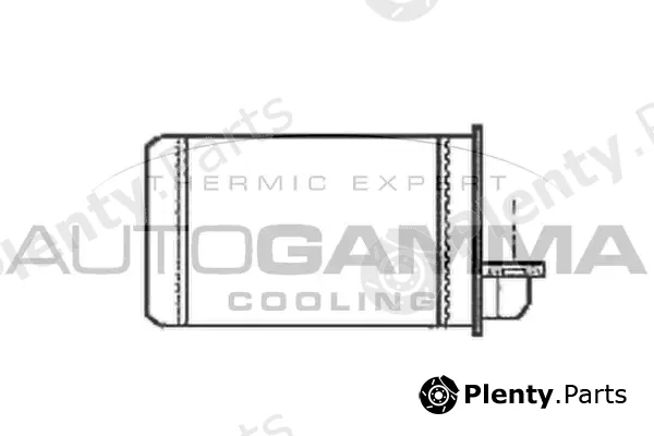 Autogamma 101687 — Heat Exchanger, interior heating