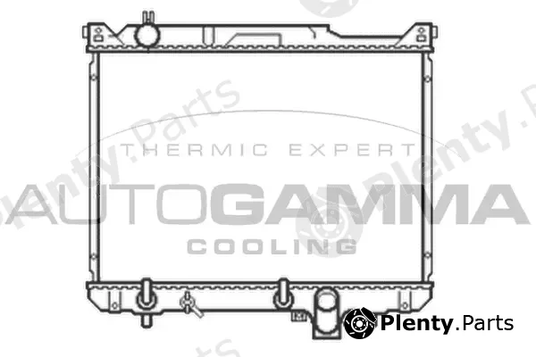 Autogamma 105057 — Radiator, engine cooling