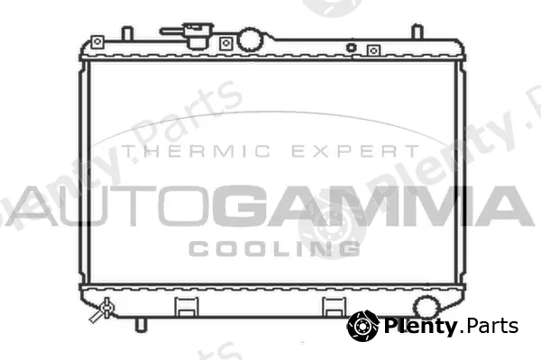 Autogamma 103913 — Radiator, engine cooling