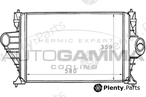 Autogamma 101487 — Charge Air Cooler