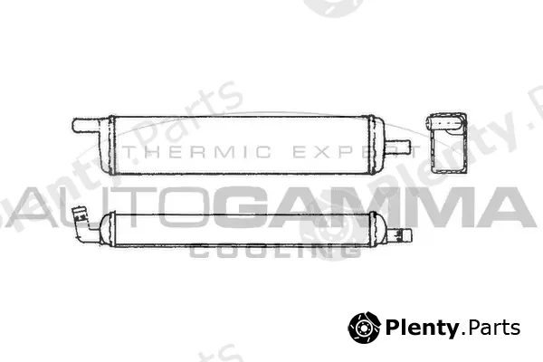 Autogamma 101653 — Heat Exchanger, interior heating