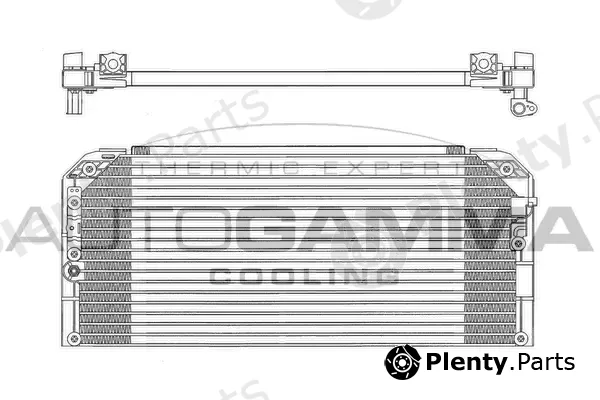 Autogamma 102801 — Condenser, air conditioning