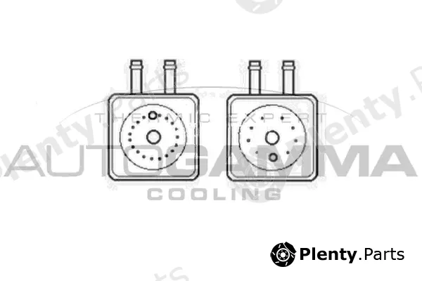 Autogamma 104798 — Oil Cooler, engine oil