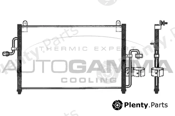 Autogamma 101816 — Condenser, air conditioning
