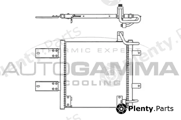 Autogamma 102781 — Condenser, air conditioning