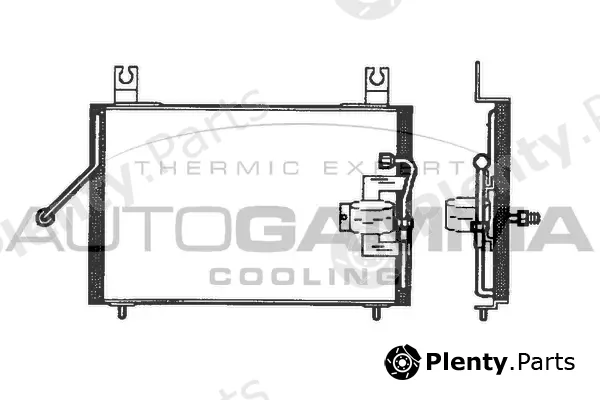 Autogamma 102556 — Condenser, air conditioning