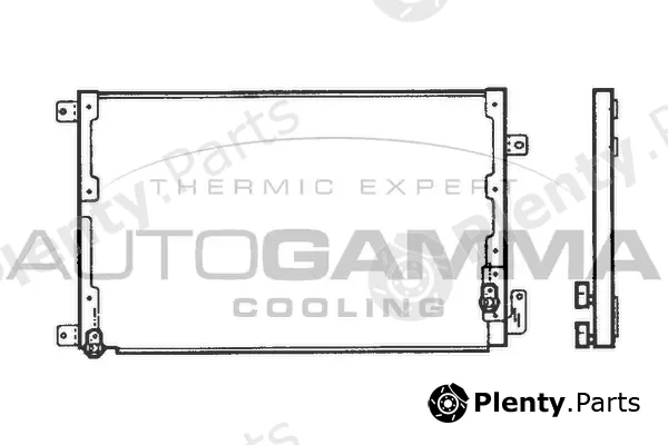 Autogamma 101821 — Condenser, air conditioning