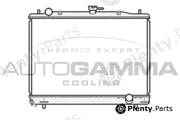 Autogamma 104606 — Radiator, engine cooling
